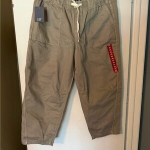GAP Women’s Khaki Drawstring Utility Pants